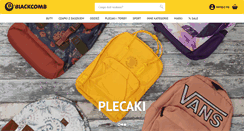 Desktop Screenshot of blackcomb-shop.pl